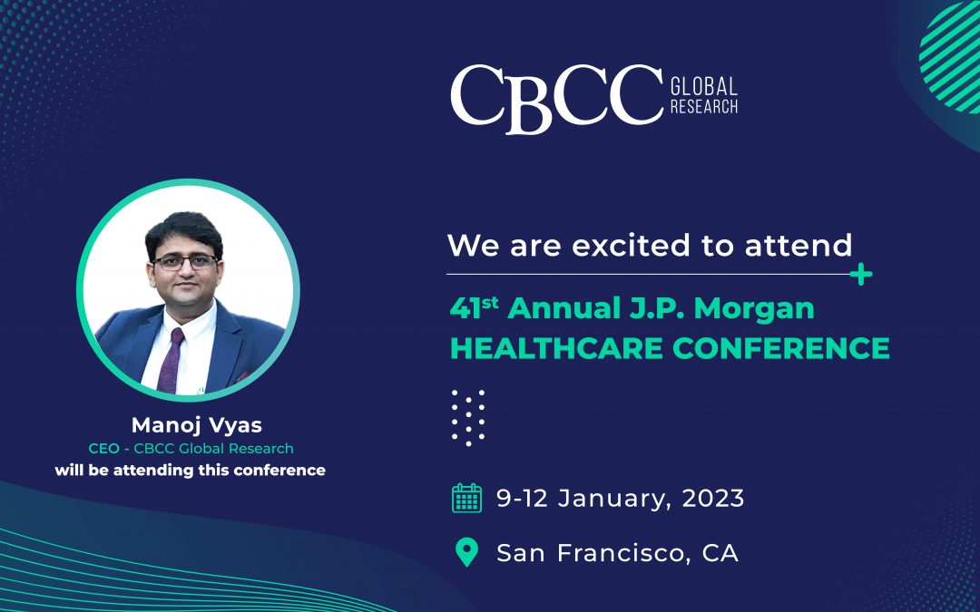 Attending 41st Annual J.P.Morgan Healthcare Conference