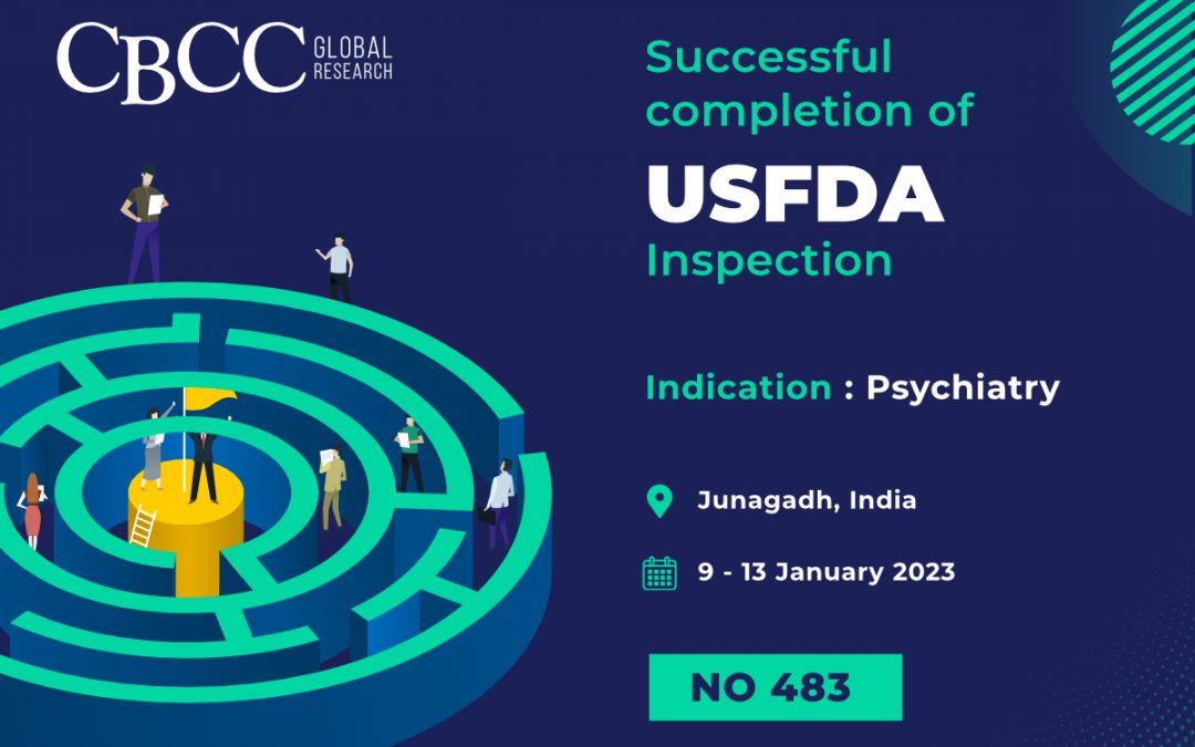 Successful completion of USFDA Inspection with ZERO 483