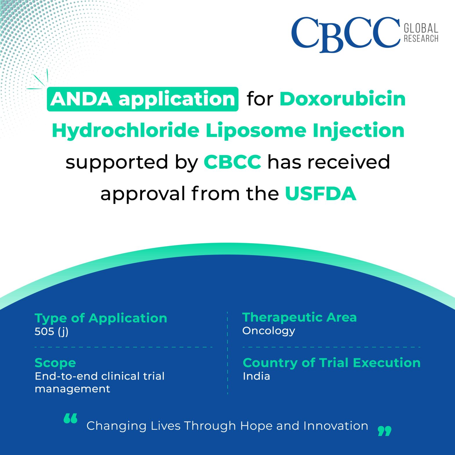 ANDA Approval Doxorubicin Hydrochloride Liposome