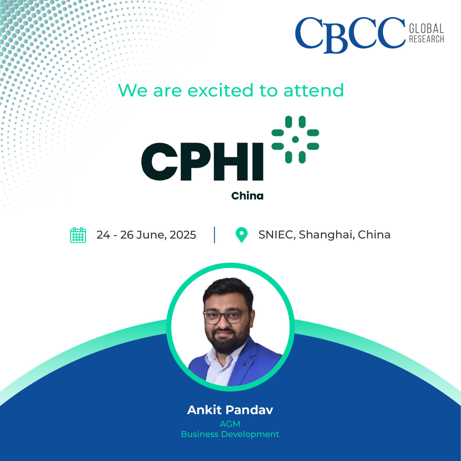 Join CBCC at CPHI China 2025